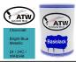 Preview: Chevrolet, Bright Blue Metallic, 24 / 24C / WA9346: 500ml Lackdose, von ATW Autoteile West.